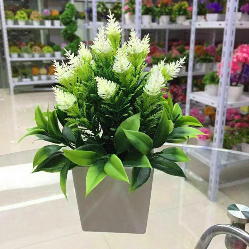 1 шт искусственное Горшечное растение дерево в горшке сад домашние тапочки для