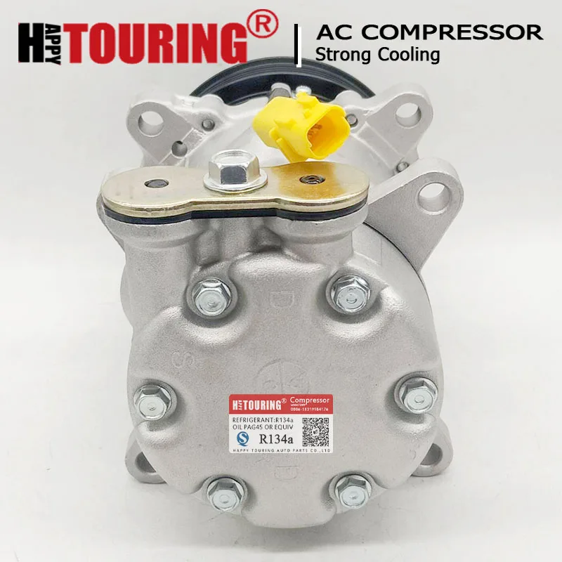 SD6V12 AC компрессор для peugeot 206 307 для Citroen BERLINGO XSARA C2 C3 98-03 9646273380 9646273880 6453LH 6453KS 9646273380