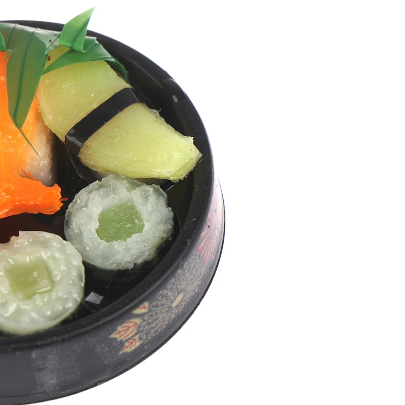 Миниатюрные японские суши рисовые рулоны в масштабе 1/6 для кукольного домика