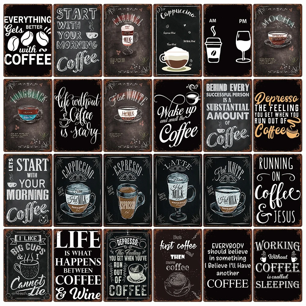 espresso cappuccino sign