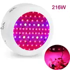 Светодиодная лампа НЛО полного спектра для выращивания растений, 216 Вт