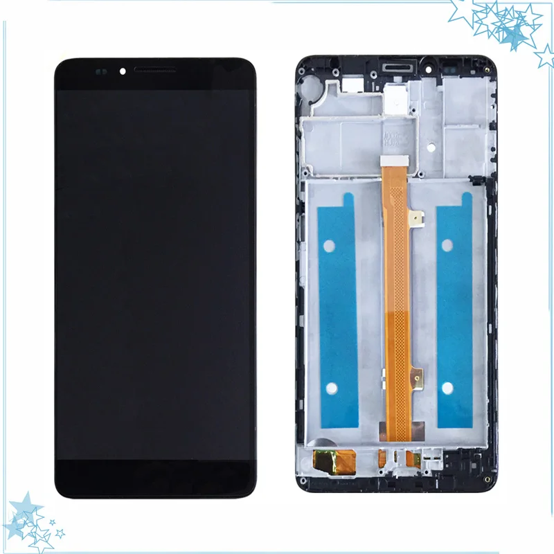 6 0 ''дисплей для huawei mate 7 ЖК дисплей сенсорный экран дигитайзер с рамкой Ascend