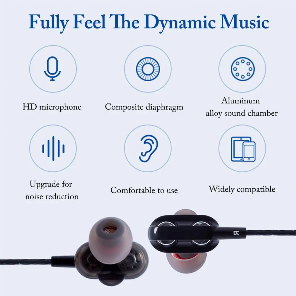 Новинка вставные динамики магнитные проводные стерео наушники высокий глубокий