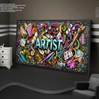 Картины на холсте с рисунком в виде картинок