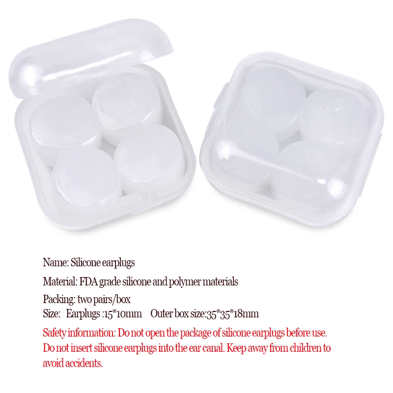 Затычки для ушей силиконовые сна 16 шт. защита от храпа шумоподавление Защита
