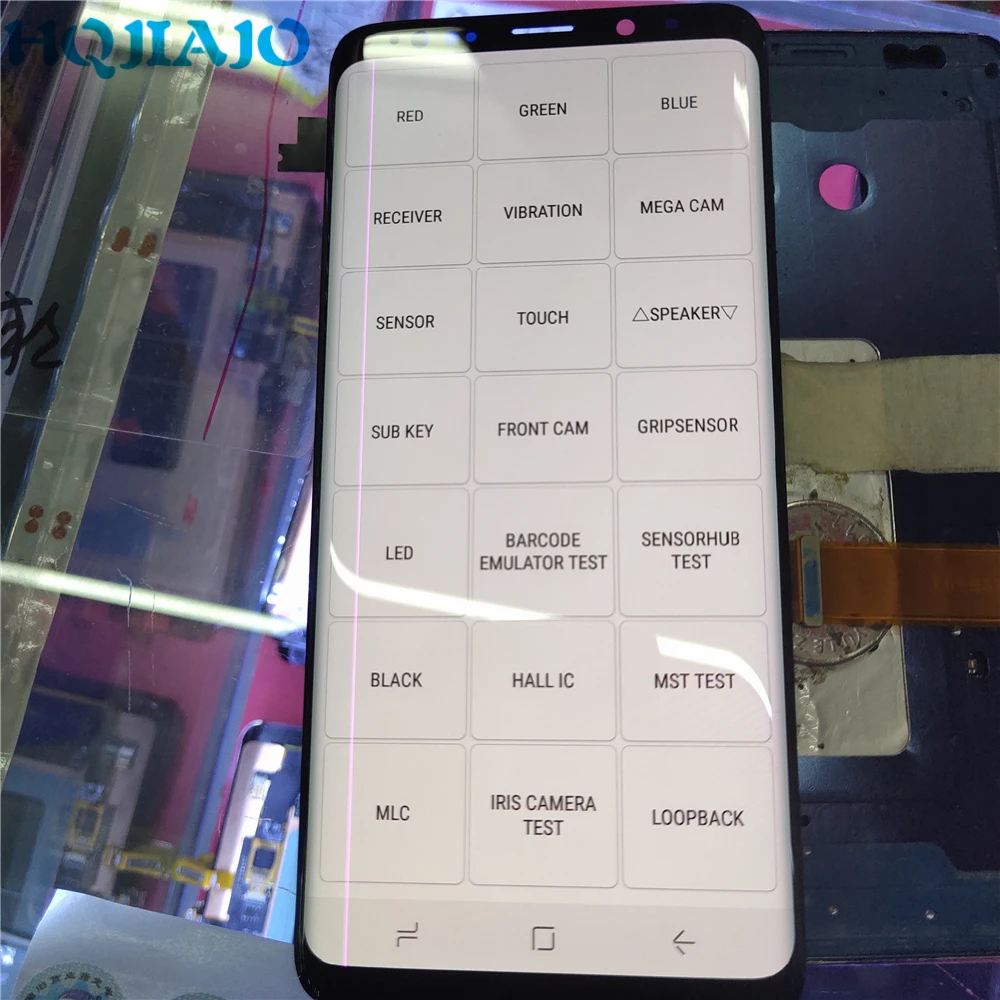 Для Samsung Galaxy S9 + G965F G965W ЖК дисплей с цифровым преобразователем сенсорного экрана