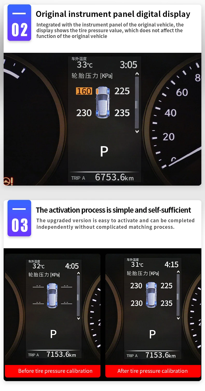 OBD TPMS система контроля давления в шинах для Lexus NX в режиме реального времени интеллектуальный мониторинг OBD датчик система охранной сигнализации