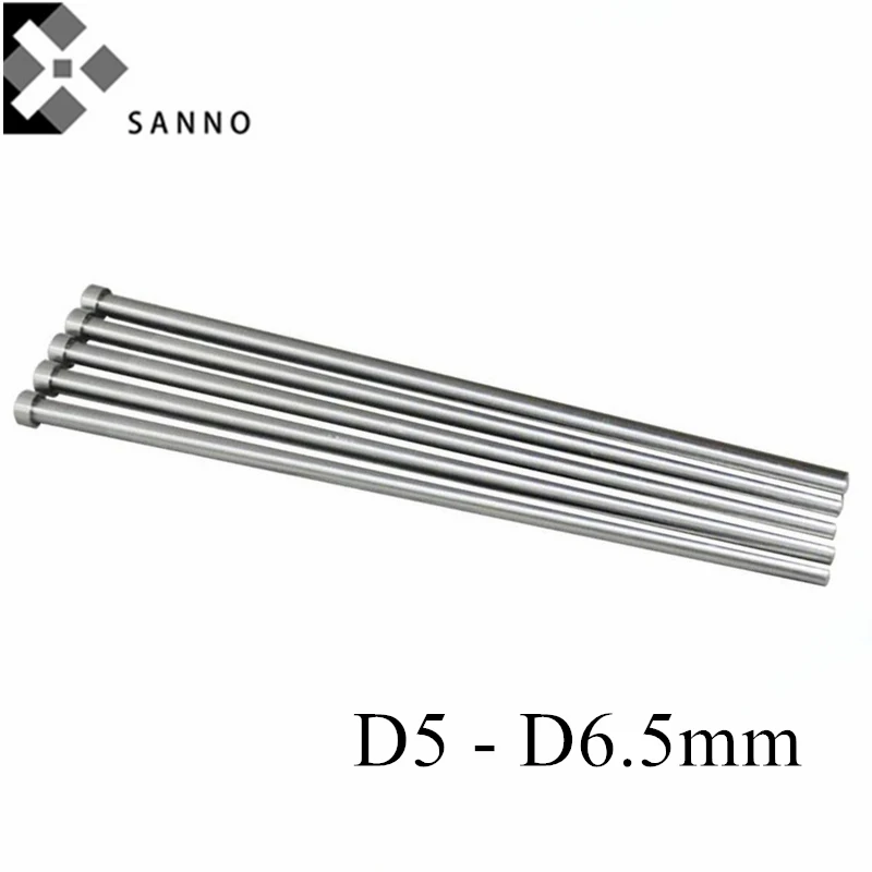 5 шт./лот выталкивающий штифт для литья под давлением диаметр мм 6 наперсток