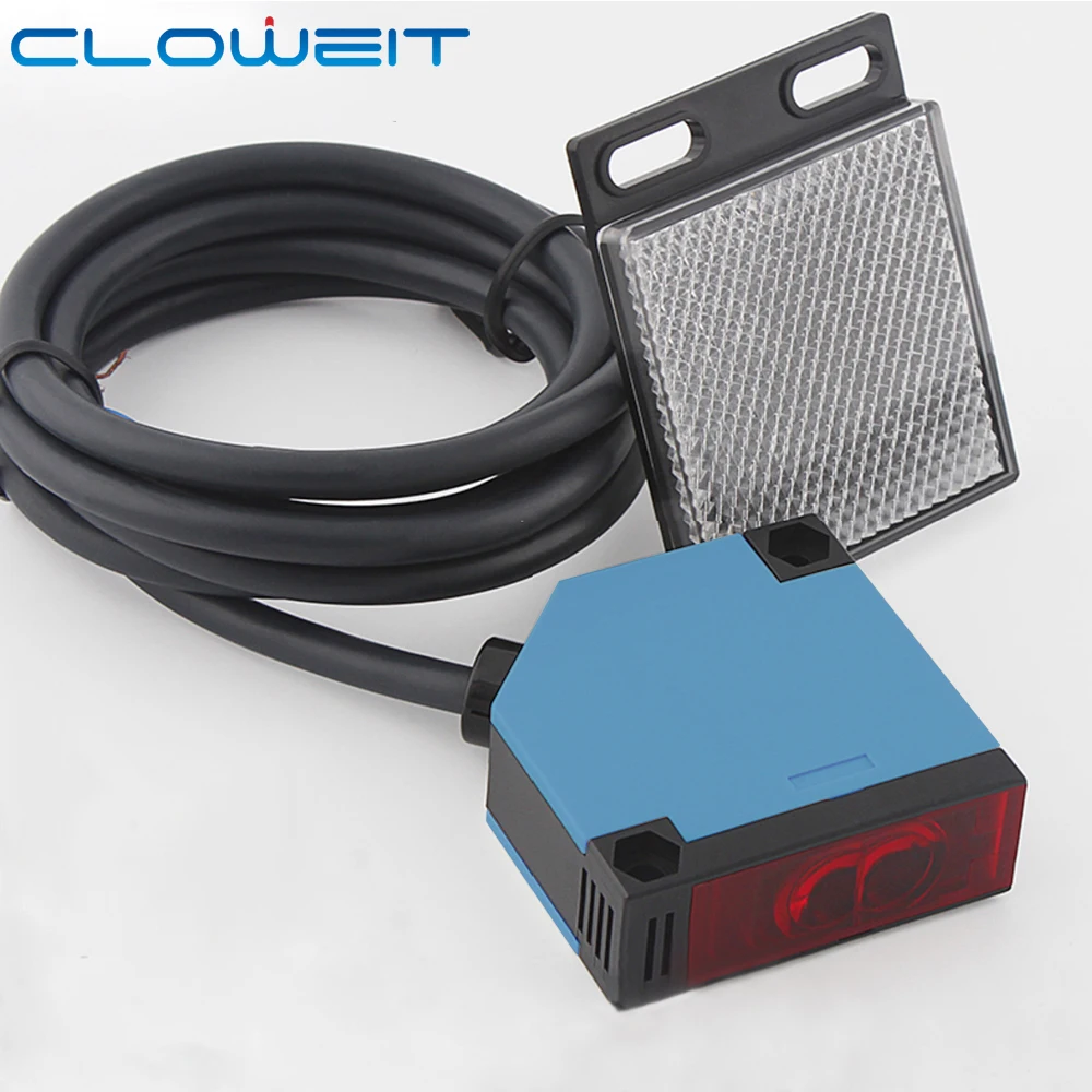 5-проводное релейное выходное напряжение Cloweit DC AC 30 см 50 диффузный фото