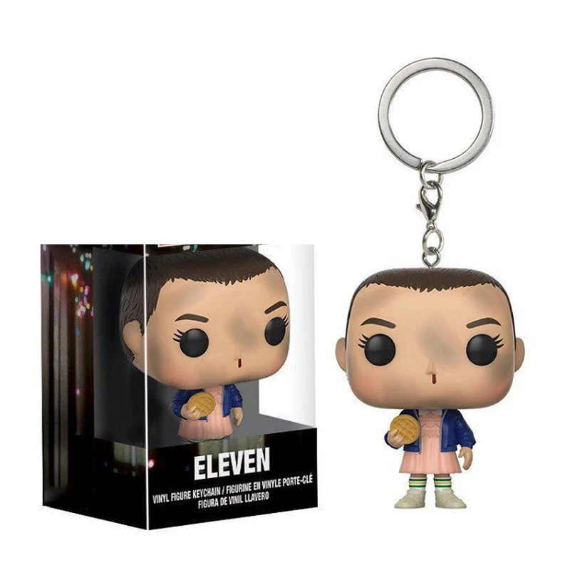 Funko Новый стиль очень странные дела одиннадцать демогоргон Дастин Брелок фигурка