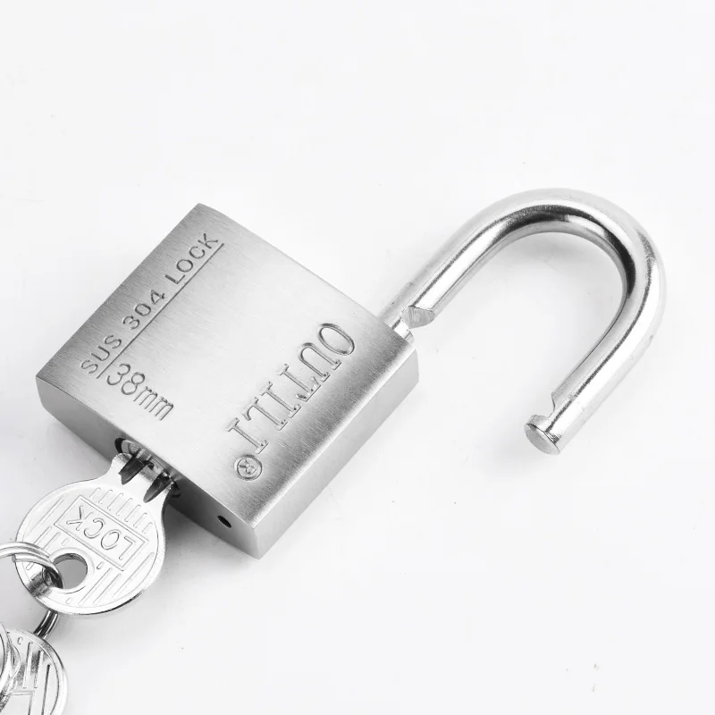 Высокое качество 304 Нержавеющая сталь замок открытый для багажа ноутбук забор