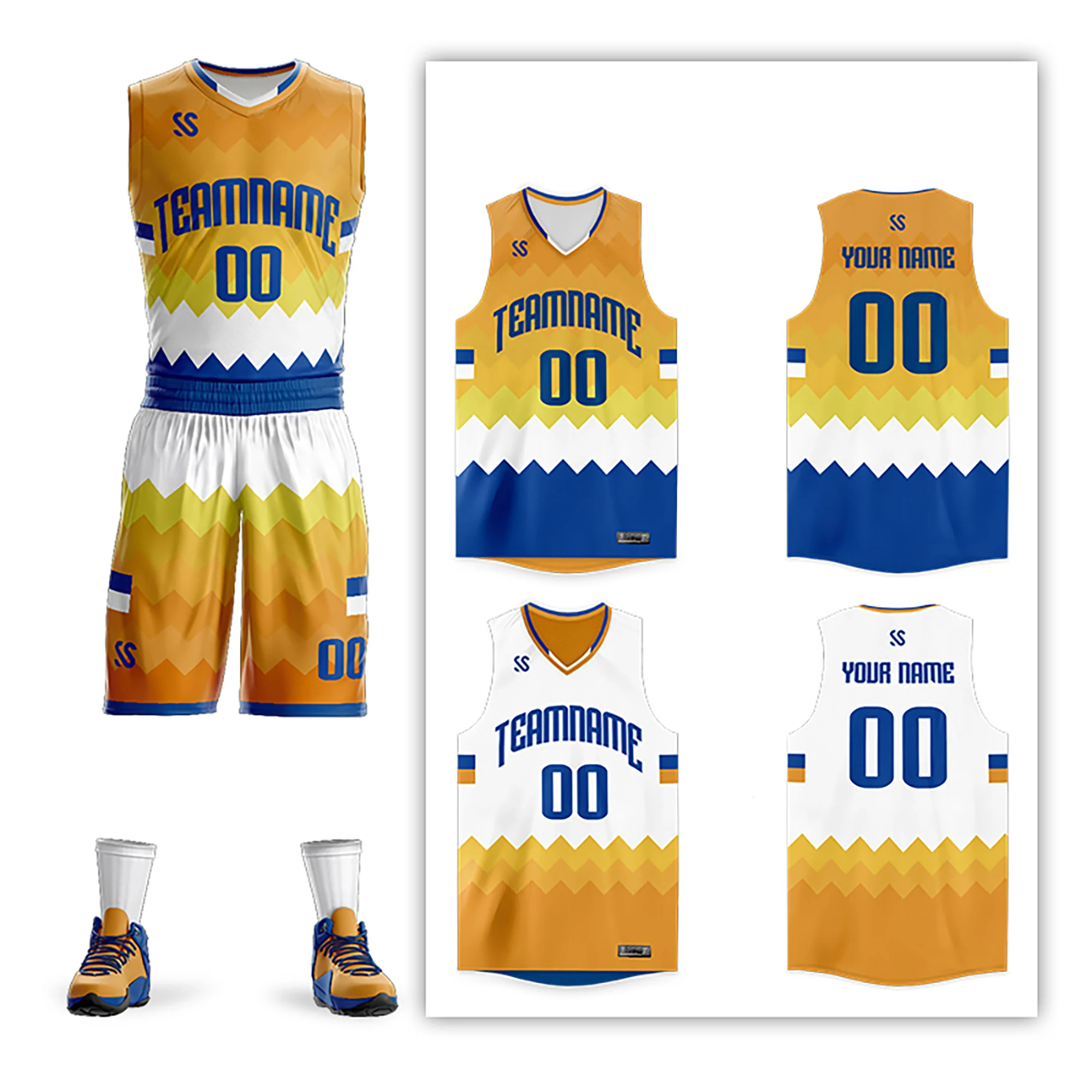 

Reversible Basketball jersey Double sided Sleeveless Shirts Suit professional Sportswear basketball Uniform Quick Dry set Tops