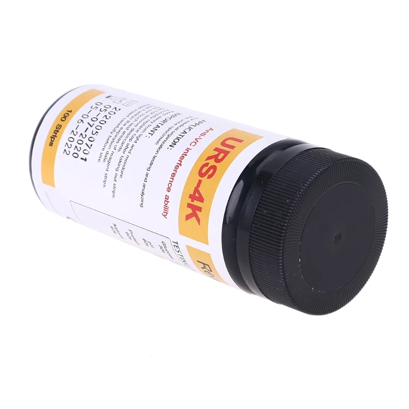 

AOIXBCUROC Ketone TEST, 100 Strips URS-4K Glucose PH Protein Ketone Urine Test Paper Strip with Anti-VC