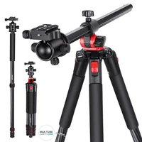 neewer camera tripod monopod carbon fiber with rotatable center column portable lightweight75 inches191 centimeters360 degree