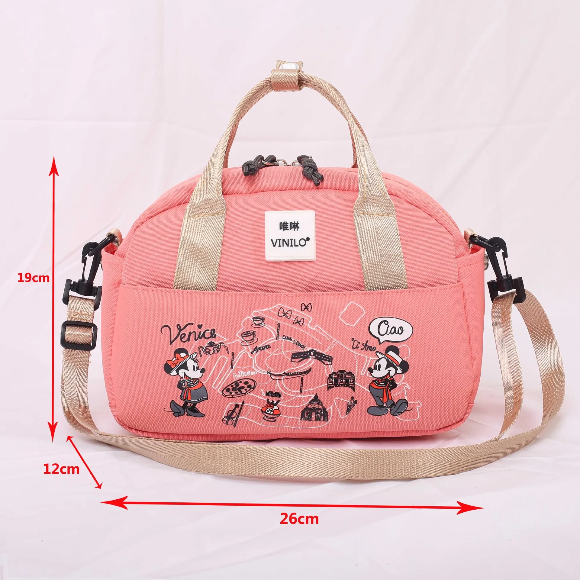 Сумка-мессенджер Disney с Микки Маусом Дамский мессенджер вместительная сумочка