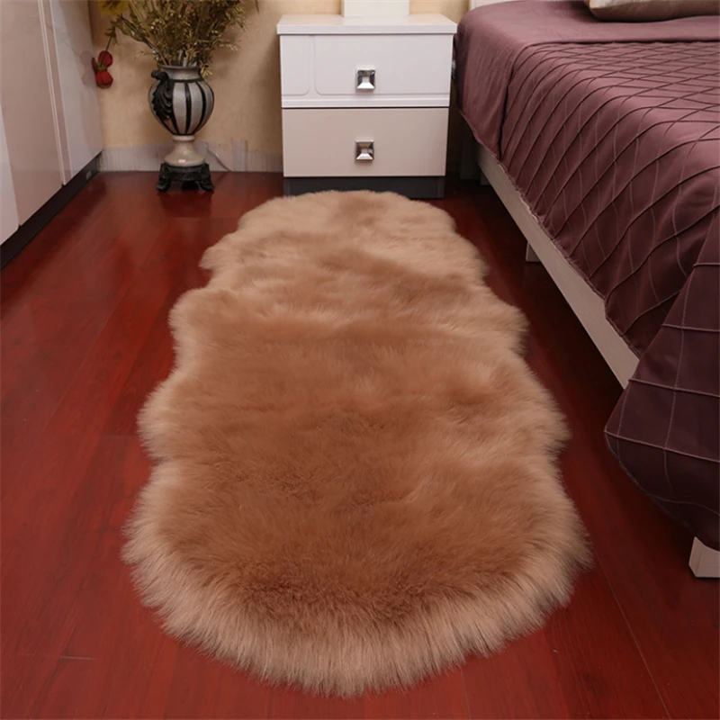 Коврик из искусственной шерсти 45*120 см | Дом и сад