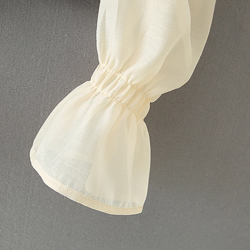 ZOEPO Casual O Neck Pullovers Sweaters Women Fashion Slim Patchwork Sweater Elegant Puff Sleeve Female Ladies HZ | Женская одежда