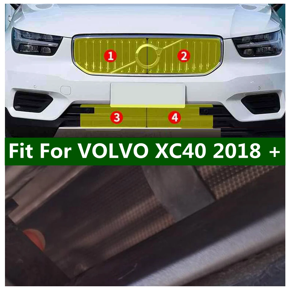 

Car-styling Front Grille Insert Net Insect Screening Mesh Anti-mosquito Dust Protect Fit For VOLVO XC40 2018 - 2023 Accessories