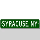 Syracuse, Нью-Йорк, Металлический Настенный декор, ограничительный Знак города-алюминий