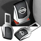 Новая пряжка для блокировки ремня безопасности с толстой вставкой для Nissan Qashqai J11 J10 Xtrail T30 T31 T32 Juke Murano Versa Sentra Altima