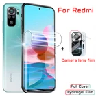 Гидрогелевая пленка для Xiaomi Redmi Note 10, Note 10 Pro, 9, 9S, защитная пленка для экрана 8, 9 T, 9 T, 8T, 7, 9A, 9C, 8A, 7A Pro Max, 10S, A C 5G, не стекло