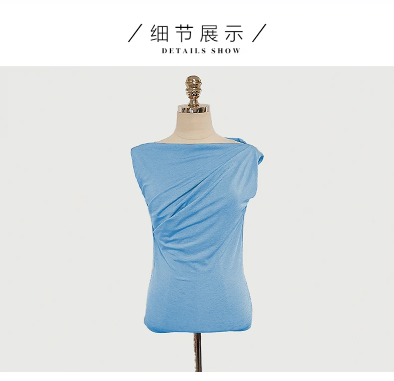 

Summer Fashion 2 Pieces Set Womens Slash Neck Corrugation Blouses + High Waist A-line Printing Skirt Women's On Vacation Set