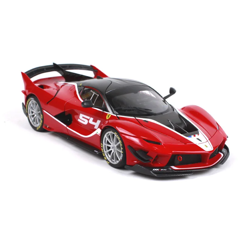 1:18 Bburago FXX K EVO красная Изысканная версия гоночный автомобиль в твердом переплете