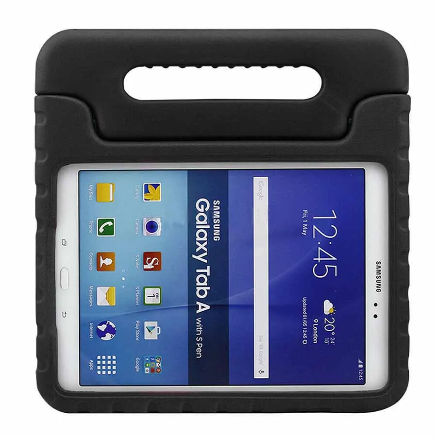Детский ударопрочный чехол EVA для samsung GALAXY Tab A, 8,0 дюймов, T350, T351, T355, безопасный пенопластовый чехол для планшета, чехол с ручкой и подставкой