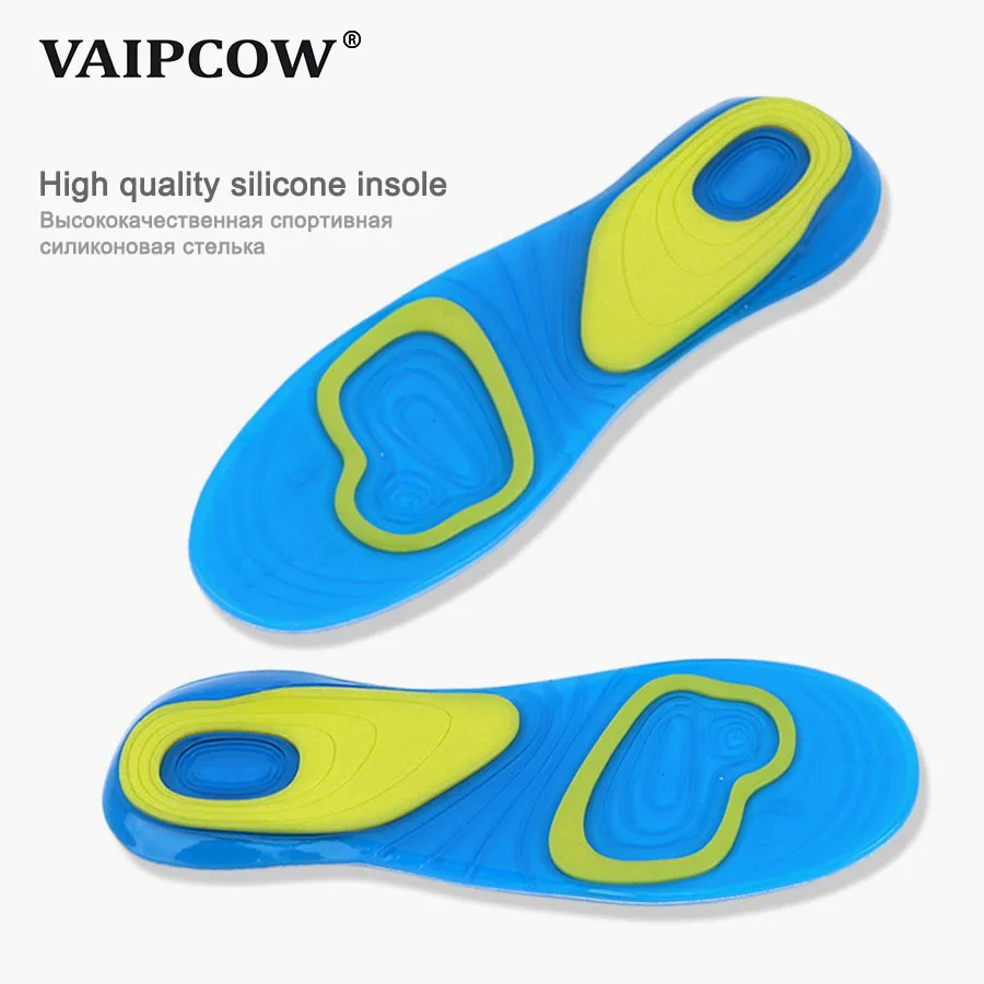 VAIPCOW силиконовые стельки для ухода за ногами Подошвенный Фасциит ортопедические