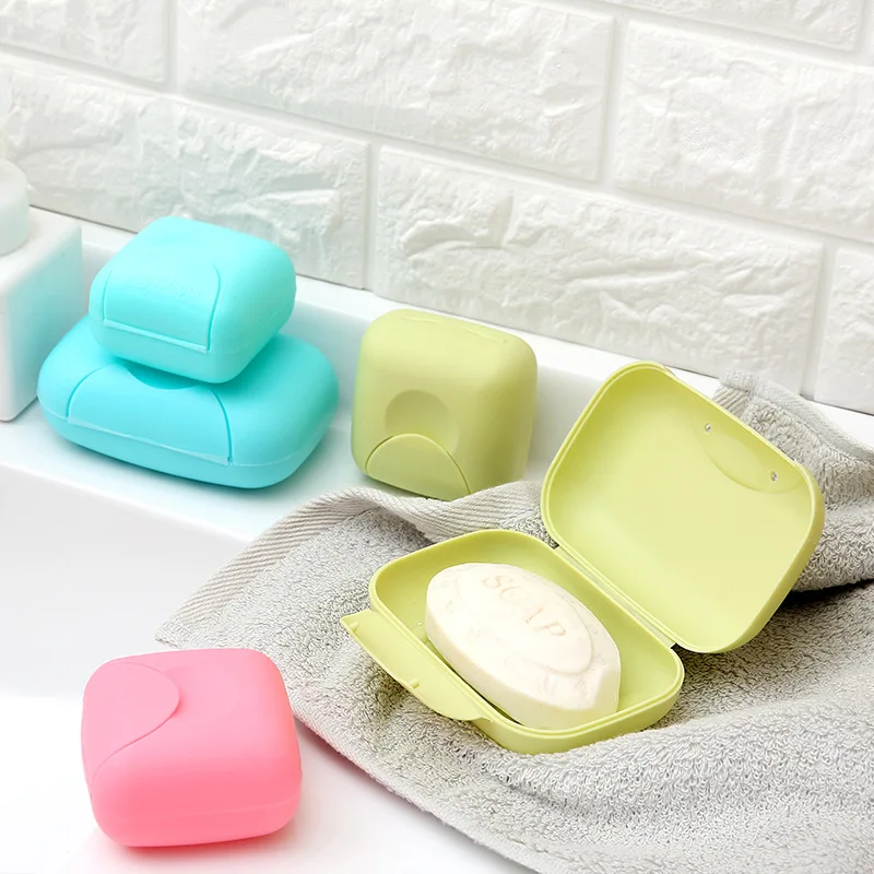 2 шт. портативная дорожная мыльная коробочка мыльница для ванной комнаты