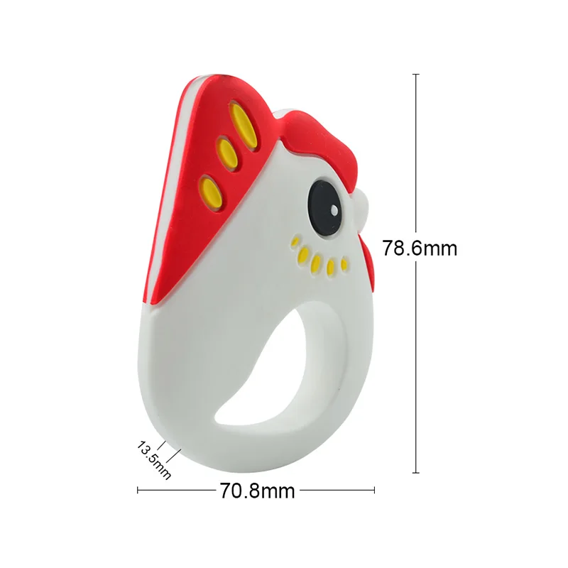 LOFCA Прорезыватели для зубов 5 шт. ЧУК животное детский Прорезыватель еда без