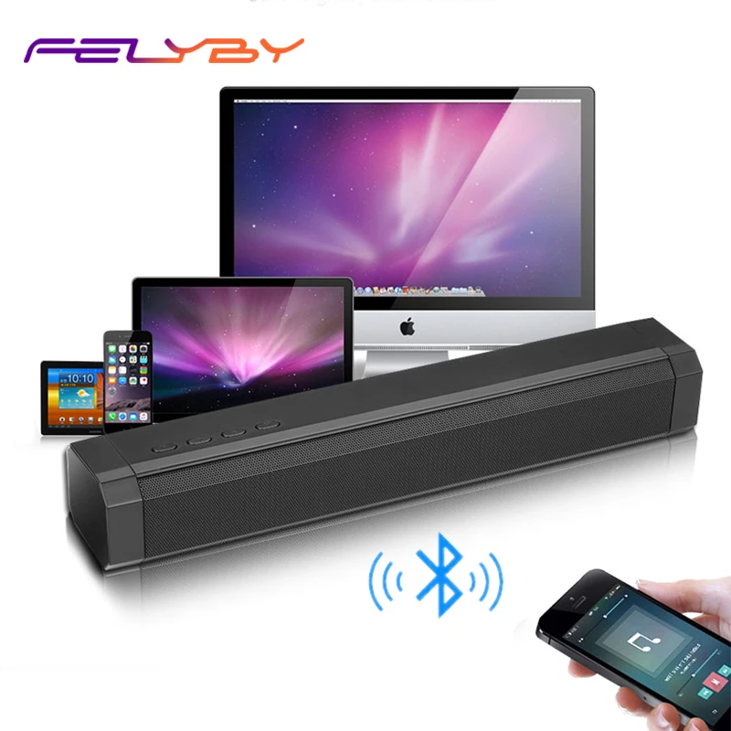 FELYBY Lp 089 беспроводной Bluetooth динамик Саундбар стерео мини аудио музыкальный плеер