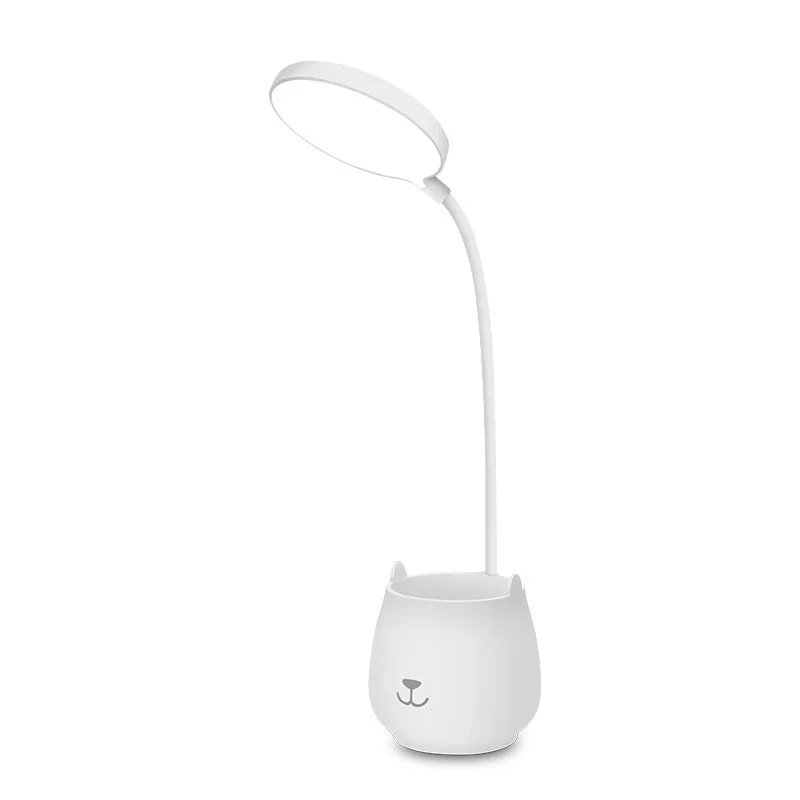 

LED table lamps reading lamp with USB touch dimmable LED bracket modern flexible study lamp with pen holder touch lamp bedside