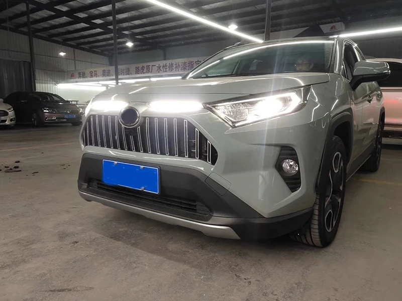 DRL Светодиодный дневной светильник для Toyota RAV4 2019 2020 Цвет: желтый белый 12V