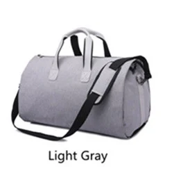 Light Gray BAKINGCHEF путешествия бизнес мужской костюм галстук сумка для хранения мульти-карман Одежда Нижнее белье обувь под брюки чехол для документов для мужчин t файл телефон сумка - Цвет: Light Gray