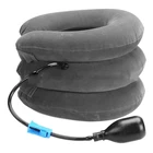 Надувной аппарат для вытягивания шеи, три слоя, портативный массажер Регулируемый шейный корсет