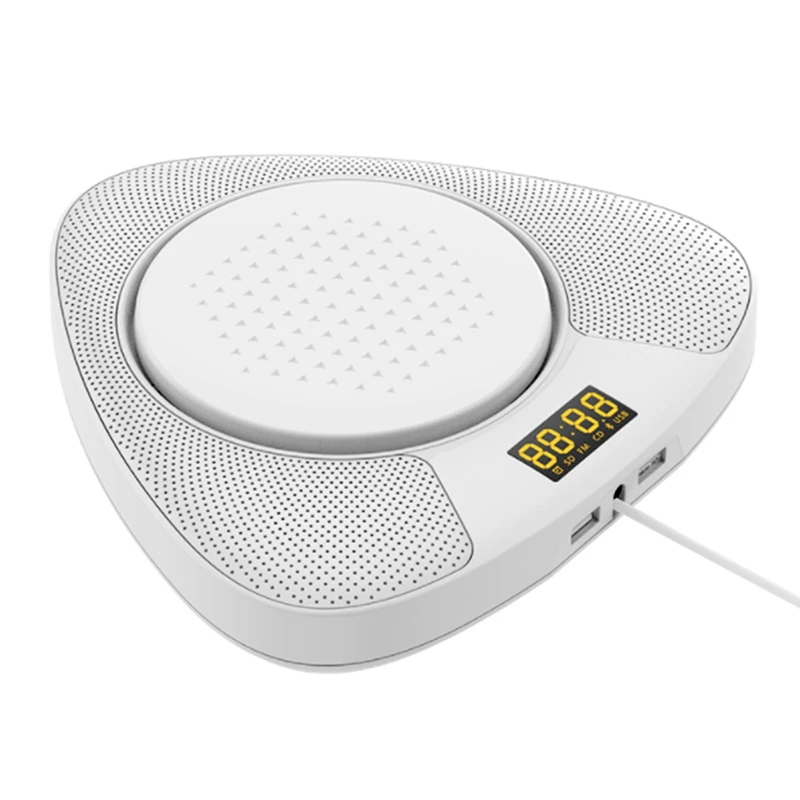 

Wireless CD Player Portable Home CD Player Wall-Mounted Player with Radio Function