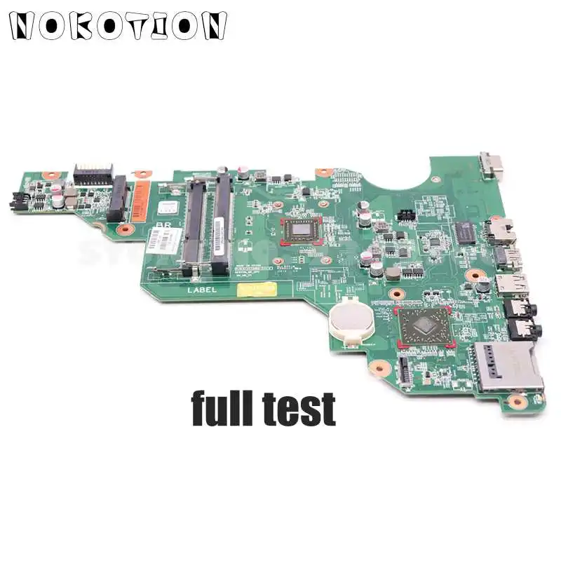 

NOKOTION 688303-501 688303-001 For HP CQ58 2000 Laptop Motherboard PN 010172W00-600-G MAIN BOARD with Processor onboard