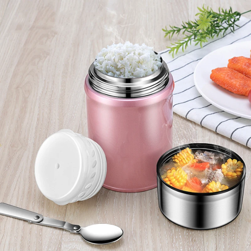 1000 мл Еда Термальность банку с вакуумной изоляцией из нержавеющей стали для супа