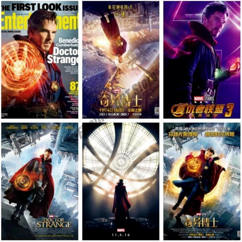 

Hd Prints Doctor Strange Marvel Picture Wall Art Modular Painting Superhero Poster Canvas Living Room Home Decoration No Frame