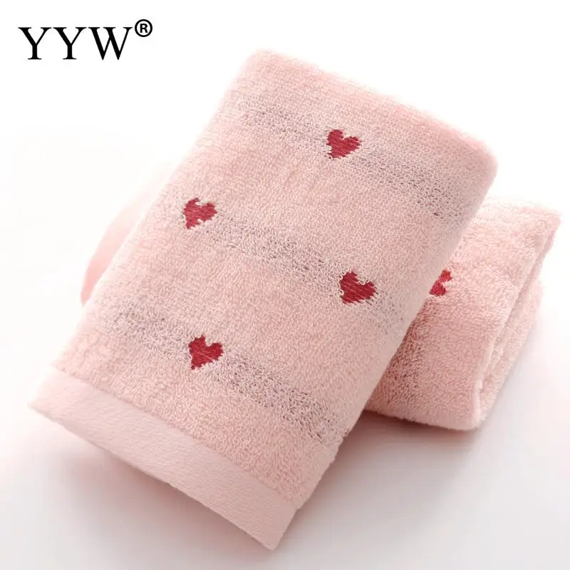 

Heart-Shaped Bath Towels For Adult Cotton Soft Towels Home Child Towel Face Towel Couple Bath Toallas Towels Bathroom Toalla