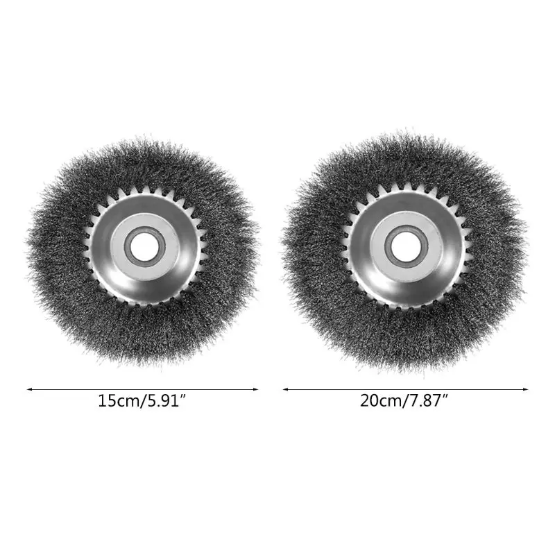 Садовая Головка триммера для травы 6/8 дюйма стальная проволочная щетка резак