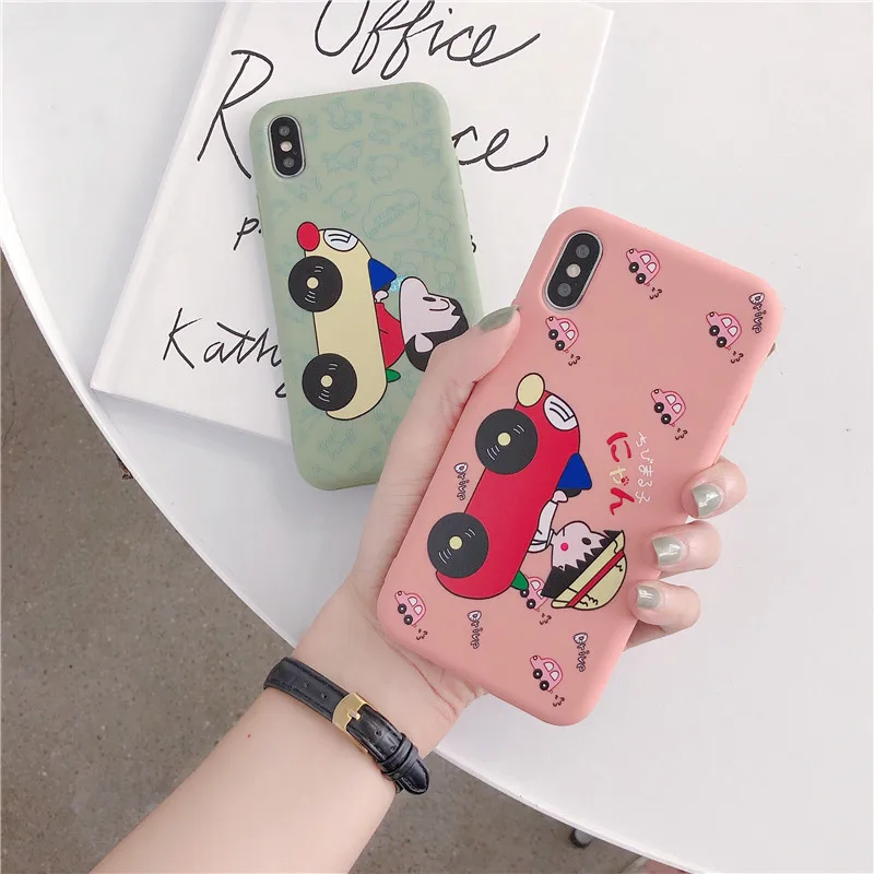 HYSOWENDLY Пара Япония Crayon Shinchan Honor 7X 8A 8C 8X9 10 силиконовый мягкий ТПУ чехол для huawei P10Plus