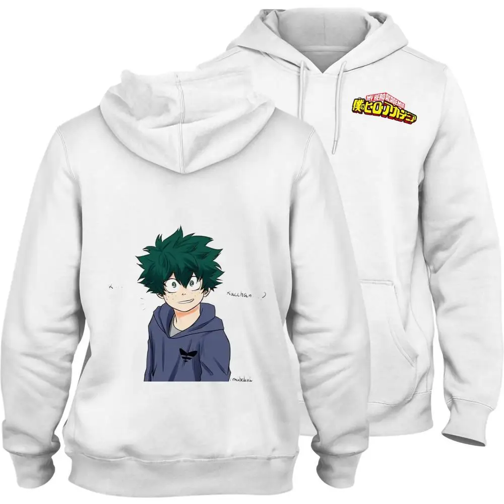 

Модная Толстовка для колледжа с принтом героев мультфильмов моя геройская Академия с карманом кенгуру зимняя детская спортивная одежда Ак...