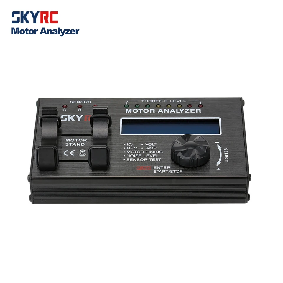 SKYRC моторный анализатор KV RPM Проверка времени вибрации шум Холла сенсор тестер
