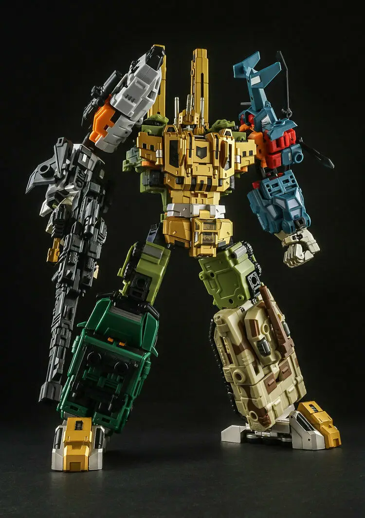 В наличии Новый трансформации игрушка вертушка железная фабрика IF EX24X Bruticus TF2000