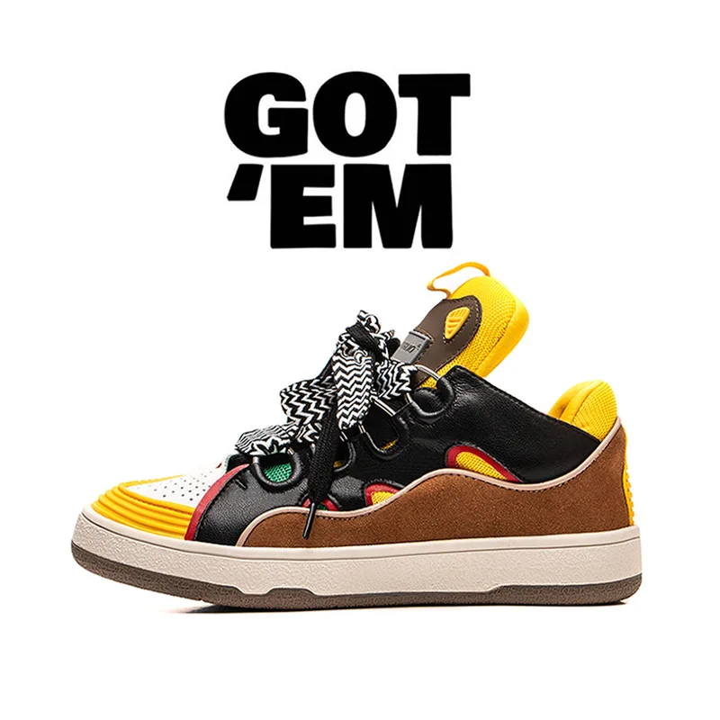 

Туфли мужские для тренировок Месси, модные белые спортивные кроссовки в стиле ретро, повседневная спортивная обувь для бега с волнистыми вс...