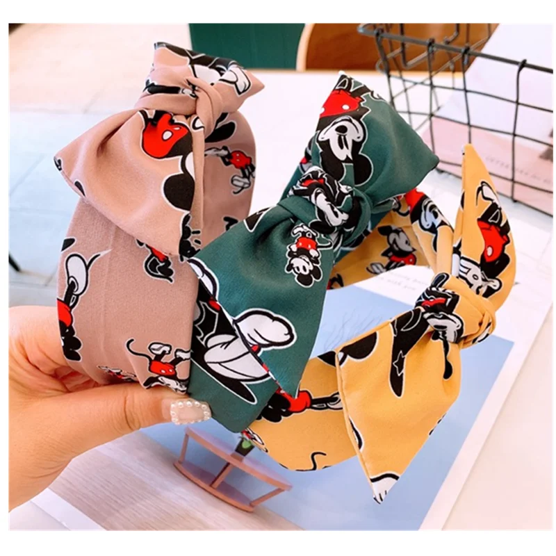 Navidad Pora Рождественская повязка на голову Детские уши Микки Минни Маус Корейская