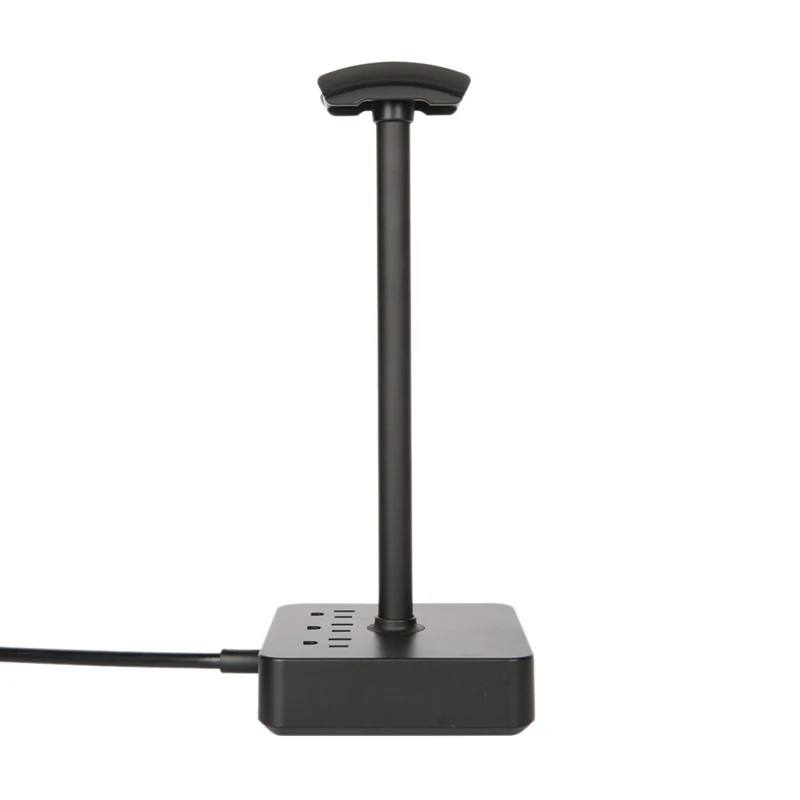 

Подставка для наушников с 3 портами USB и PD, 18 Вт, разъем для быстрой зарядки AC 1200 Вт, 3 розетки для настольных игровых аксессуаров для гарнитуры...