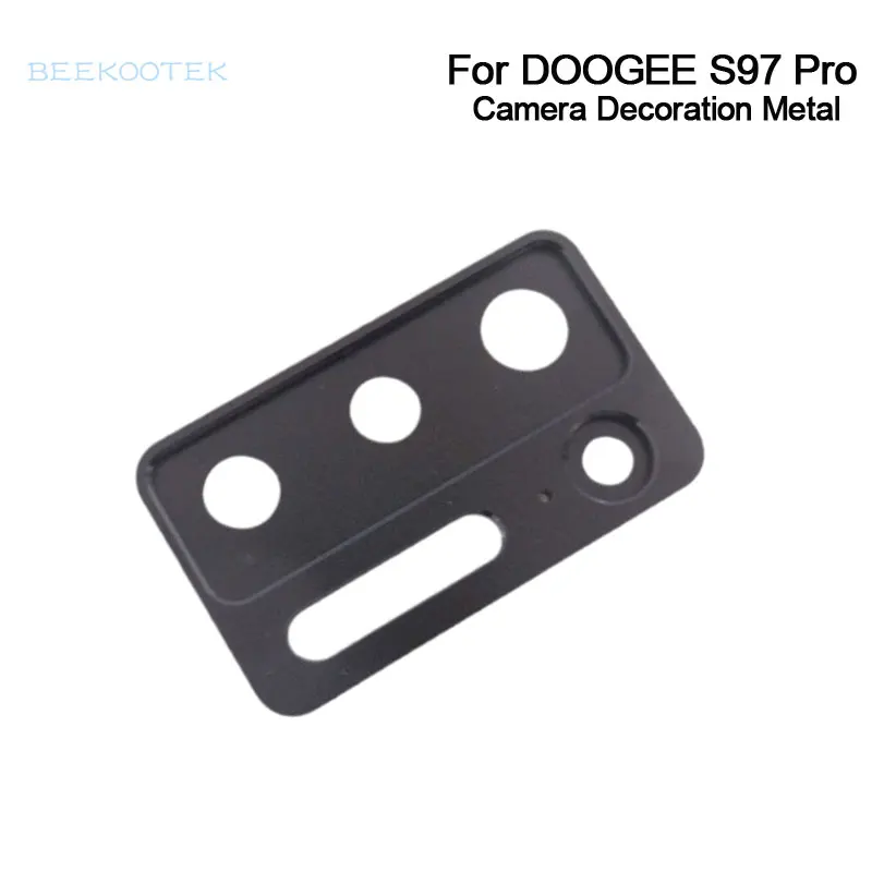

New Original S97 Pro Back Camera Trimming Cover Camera Decoration Metal Repair Replacement Accessories For DOOGEE S97 Pro Phone